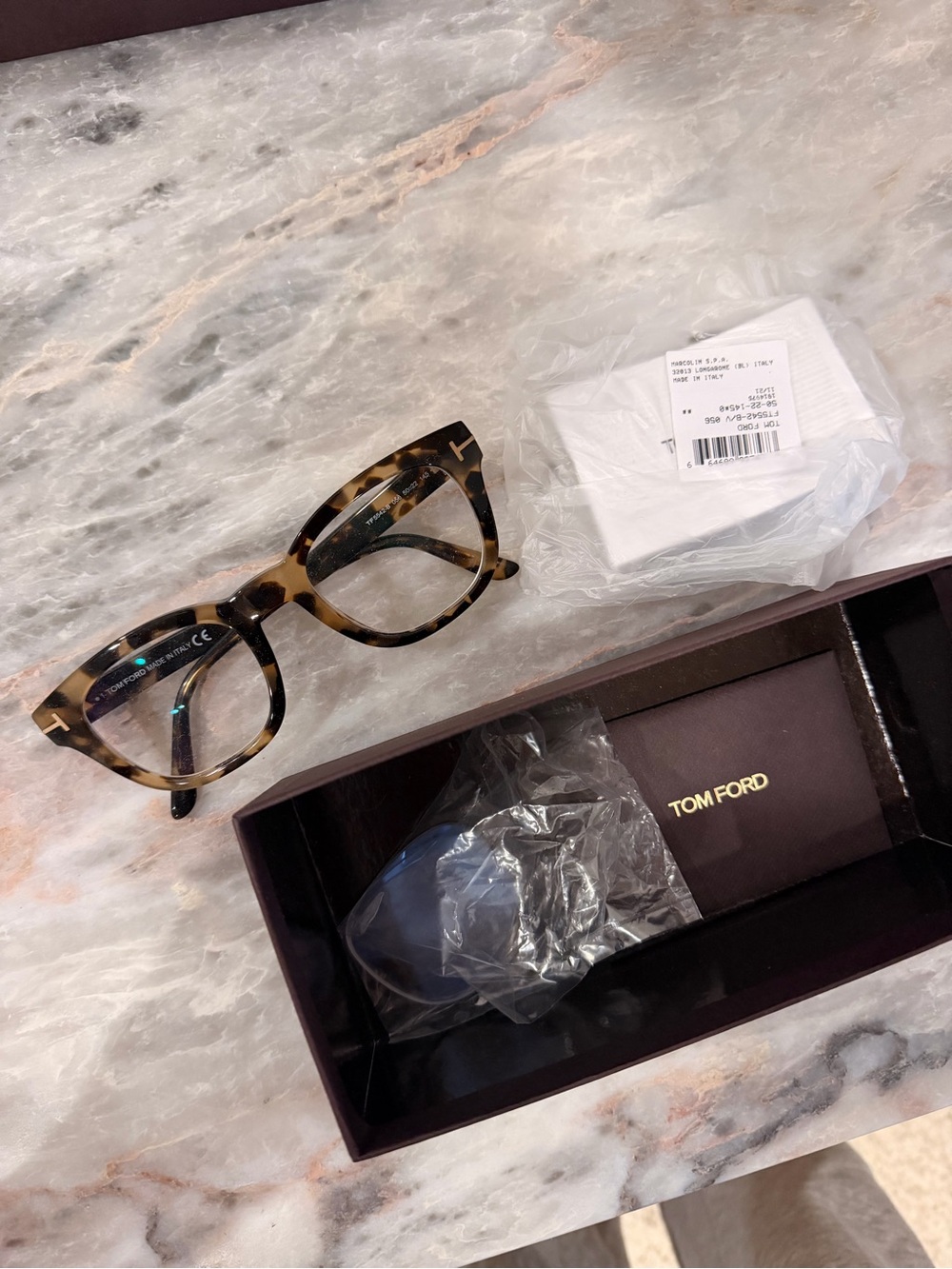 Tom Ford Brown and Gold Box